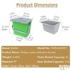 DrDirt Kitchen Compost Bin, 6L / 1.58 Gal Kitchen Compost