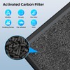 2 Pack ZX001 True HEPA Replacement Filter Compatible with TEBILD