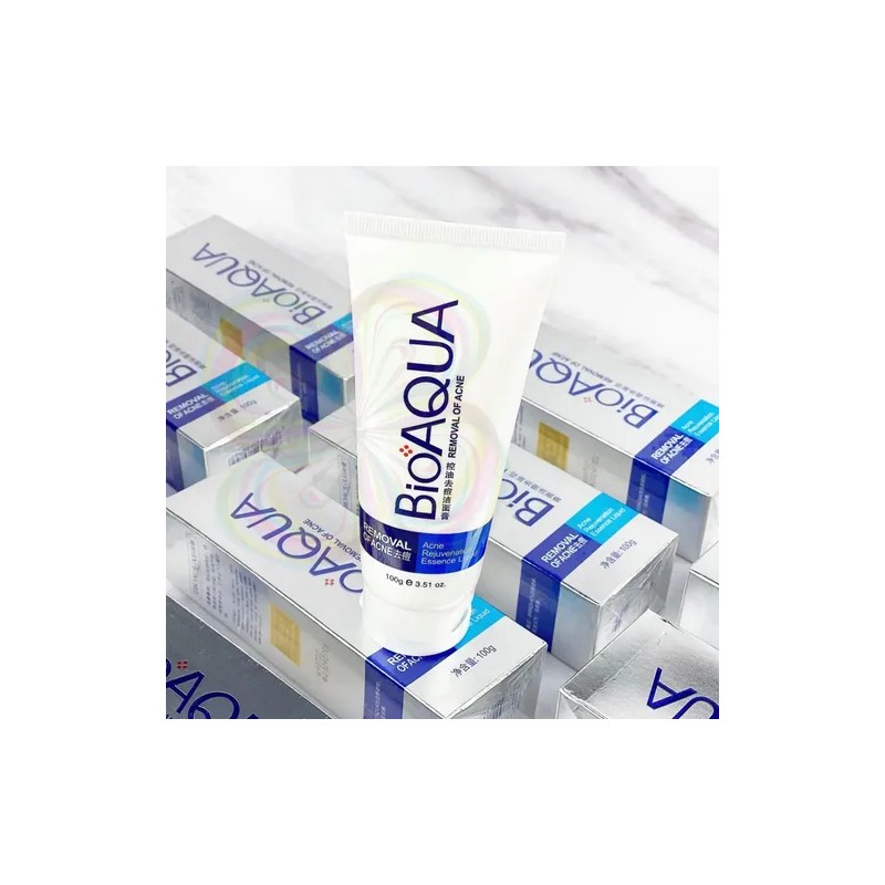 Crema Facial Pure Skin Limpiador De Acné Y Grasa 100gr