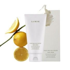 LA MUSE Loción Corporal Perfumada Para Mujer(Almizcle Floral) Crema Corporal Para Mujer Piel Seca Con Manteca De Karité Y Péptidos Suaviza Y Reconfort