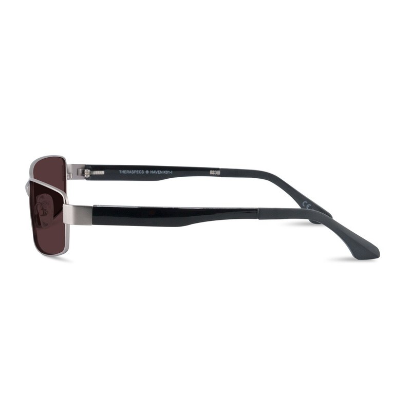 TheraSpecs Haven Blue Light Sunglasses for Migraine, Light Sensitivity