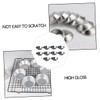 BIUDECO 24Pcs Non Stick Round Tart Baking Molds Kitchen Tools