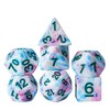 HDdais DND Dice Set, 7PCS Polyhedral Dice Set for Dungeons