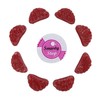 Smarty Stop Red Cherry Slice Wedges Candy (2 Pound (Pack