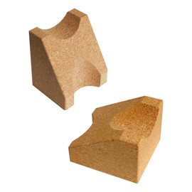 HAMILO Guitar Pillow Cork Maintenance String Replacement Neck Rest Set of 2