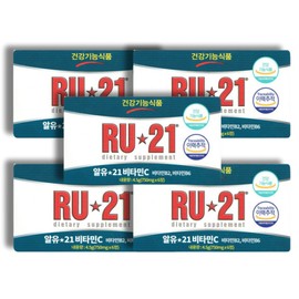 Ryu21 Vitamin C 750mg x 30 tablets (6 tablets x 5) / 알유21 비타민C 750mg x 30정 (6정x5)