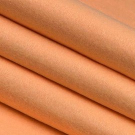 M01602-YD MOREZMORE Thin Felt for Doll Clothes or Puppets Peach Pink Orange 1 Yard 36" x 35" Fabric Light Weight Soft Rayon Felt MOREZMORE