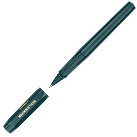 Moleskine Kaweco Ballpoint Pen, Refillable Pen Made of ABS Plastic for Writer, Note Maker, 1.0mm Refill with Blue Ink, Green