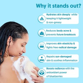 Aravi Organic Gel De Ducha Exfoliante Con Ácido Salicílico Al 2%, Niacinamida Y Arándanos. Previene El Acné, Elimina Las Células Muertas, Limpia Profundamente Y Neutraliza El Mal Olor. Apto Para Todo