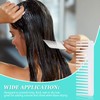 Patelai Wide Tooth Comb Large Hair Detangling Comb for Curly,