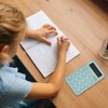 Basic Cute Calculator Four Function for Teachers Students Basics Office,