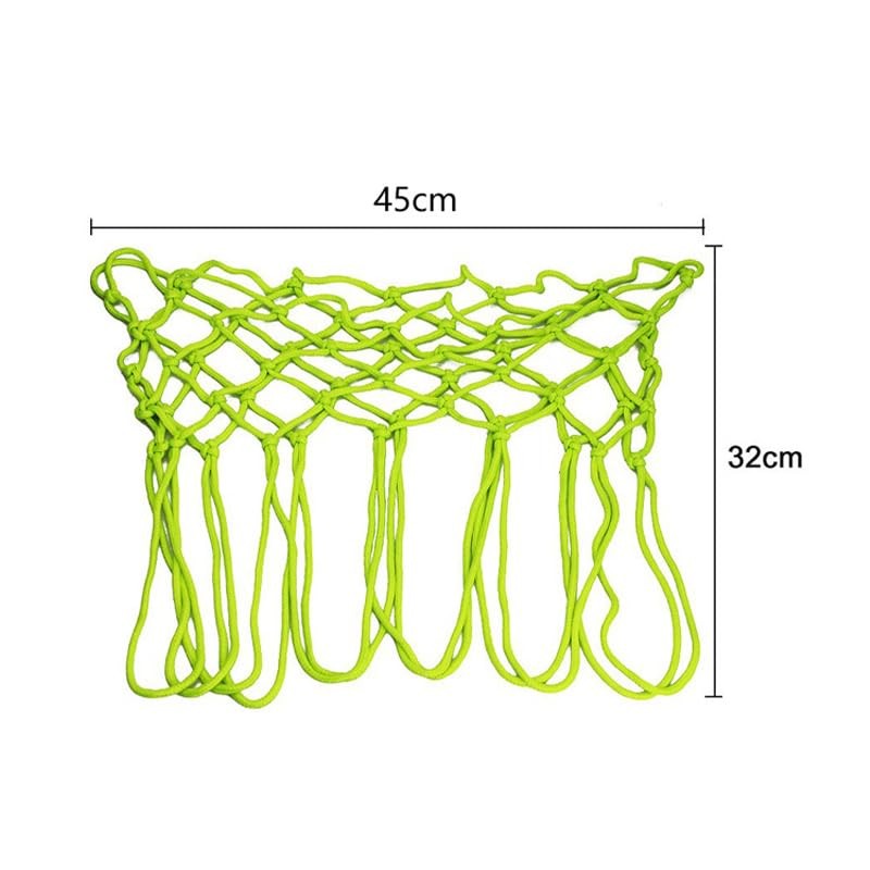 AIMALL Glow-in-The-Dark Basketball Net, High-Quality Fluorescent Light-Up Hoop Net, Durable