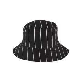 Karl Kani Accessories KA-HW021-001-02 Signature Pinstripe Bucket Hat One Size Black/White, black / white