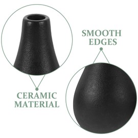 DECHOUS 5pcs Mini Ceramic Flower Vase Chic Zen Style Adornment for Home Decor for Stem Flowers Elegant Table Centerpieces