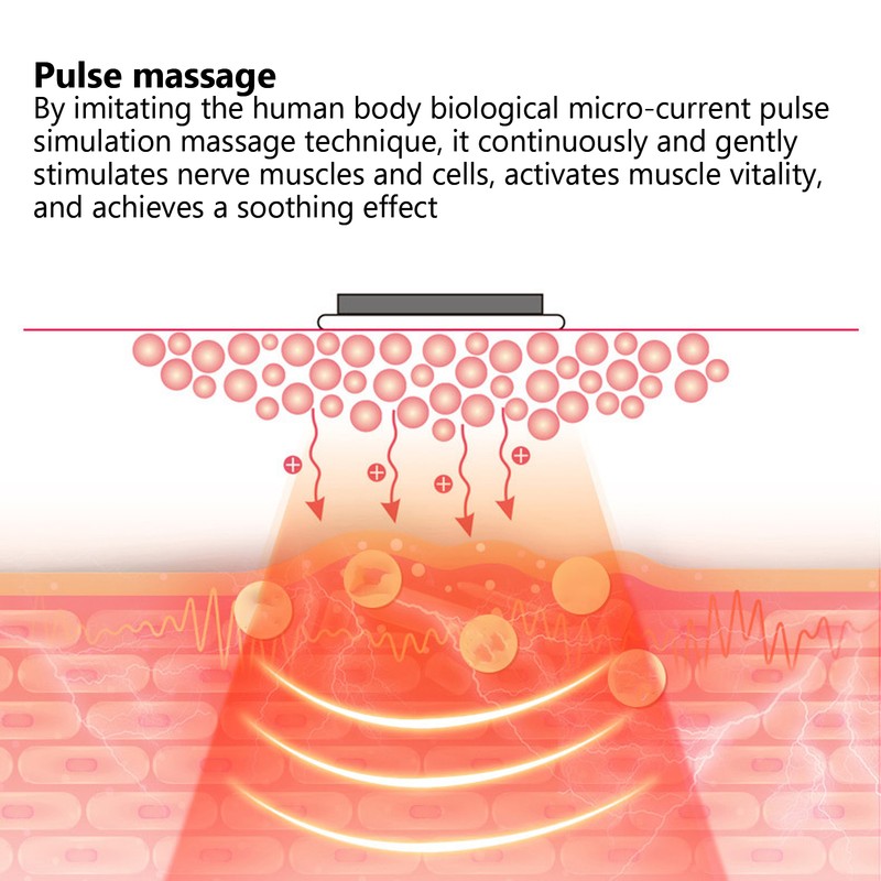 Electric Pulse Neck Massager Hot Compress Pulse Electric Cervical Spine