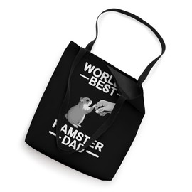 Funny Hamster Design For Men Dad Father Dwarf Hamster Lover Tote Bag