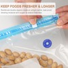 5pcs Vacuum Sealer Storage Bags Air Pump for Food Storage