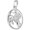 Pendant Zodiac Sign"Leo" Silver 925