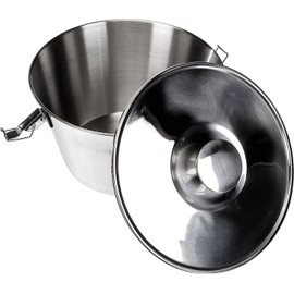 Life Style - Pudding Mould with Lid - Stainless Steel - (20 cm)