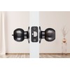 BRINKS Transitional Keyed Entry Door Knob - Tuscan Bronze Exterior