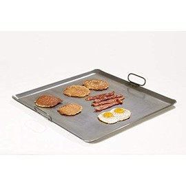 Chef King 7 Gauge Steel Griddle, 23 Inch x 23 Inch