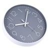 jomparis 20 cm Modern Quartz Silent Wall Clock Sweeping Seconds