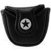 Hacbop 1Pc PU Leather with Shark Embroidery Magnet Golf Mallet