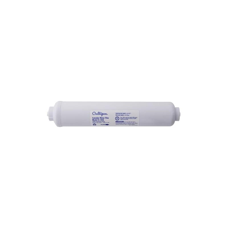 Culligan IC-100A Refrigerator/Ice Maker Filter, 1 Count (Pack of 1),