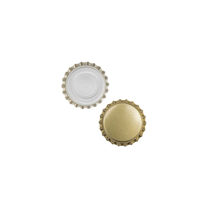 CENI GOMMA - Tappo Corona Con Bidules 200 Tappi Oro