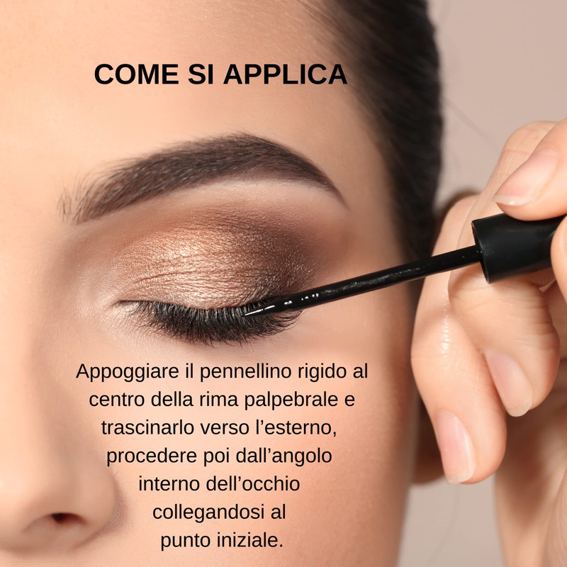 Precision Eyeliner Vitamol Makeup Face Eye Makeup - Rigid Tip