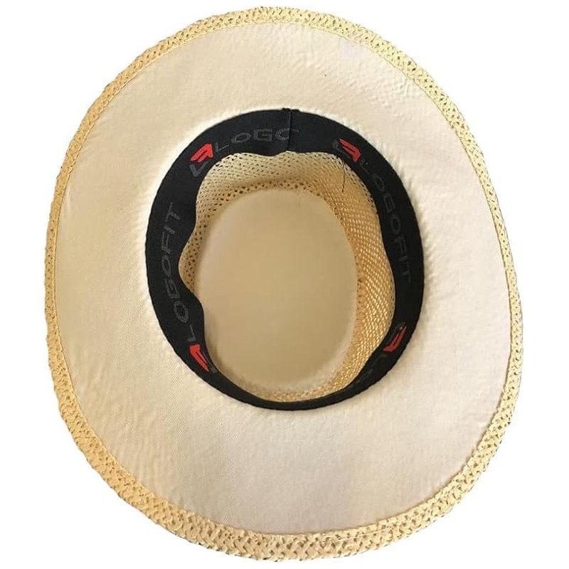 Georgia Bulldogs Tournament Straw Gambler Hat Birch