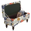 Eco-Ancheng Storage Ottoman Cover Rectangle Ottoman Slipcover Folding Storage Bench