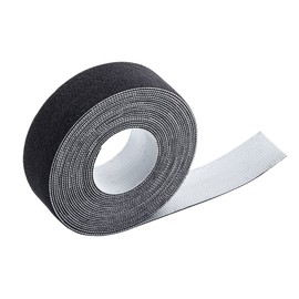 Sanwa Supply CA-MF7BKN Magic Band (Width 0.8 inches (20 mm) x Length 9.8 ft (3 m), Black