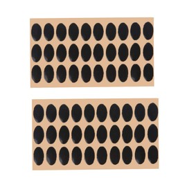 60pcs Black Mouse Feet Sticker Mouse Skates Pads Replacement Mouse Feet for M215 / M310 / M325 Mouse Pads and Wrist Rests,Desk Accessories and Workspace Organizers
