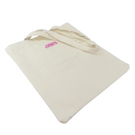 Jaws [Tote Bag] Canvas Tote / Yellow Logo Shark