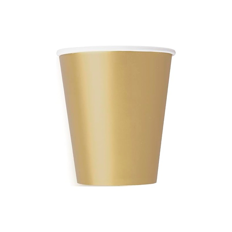 Unique 33246EU - Plastic Free Paper Cups - 266 ml