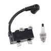 IGCLINIC Ignition Coil 291337001 with Spark Plug for Ryobi RY254BC
