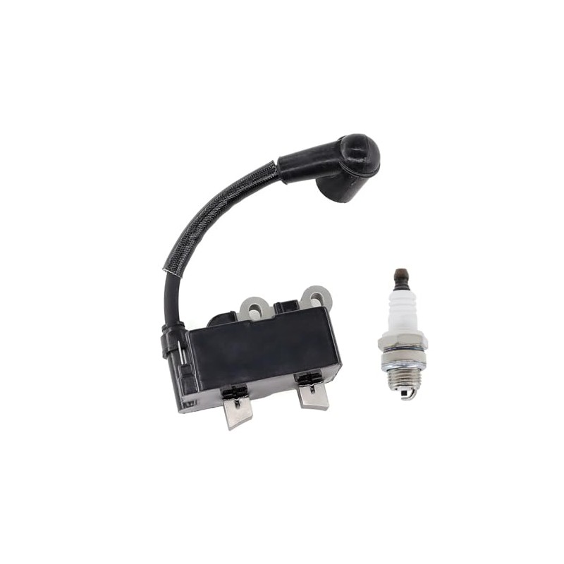 IGCLINIC Ignition Coil 291337001 with Spark Plug for Ryobi RY254BC