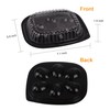 Gorander Plastic Deviled Egg Food Tray Six Egg Halves with