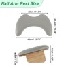 VOCOSTE Arm Rest for Nails Tech, U Shaped Nail Arm