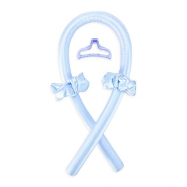 Wave Hair Roller Sponge Blue 4ea