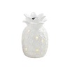 Mud Pie Large Led Pineapple Taper Holder; 4 1/4" X