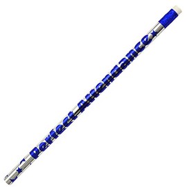 Jones School Supply Company Perfect Attendance Foil Pencil (1 Gross of 144)