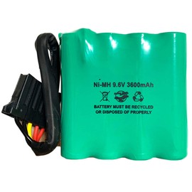 8HR-4/3FAU PC Battery 8HR-4/3FAUPC MB4000 Battery MB4000A 9.6v 3600mAh Ni-MH E5503-07E-001 E550307E001