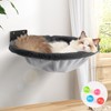 JUNSPOW Cat Hammock Wall Mounted, Foldable & Stable Cat Beds-