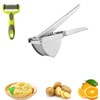 Stainless Steel Potato Ricer, Spaetzle Press Set, Professional Spaetzle Chef,