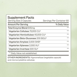 Amy Myers MD Candifense Candida Overgrowth Supplement - Digestive Enzymes for Digesting Fiber - Gut Care for a Balanced Microbiome - Gluten-Free, Dairy-Free & Non-Soy - 120 Capsules (60 Servings)