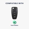 kwmobile Car Key Case Compatible with Ford 3-Button Car Key