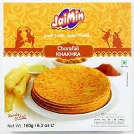 Jaimin Chorafali Khakhra - (Mixed Spices & Wheat Flavour Wheat Snack) - 180g