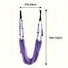 Aerial Yoga Stretching Strap with Loops – Premium Nylon Yoga
